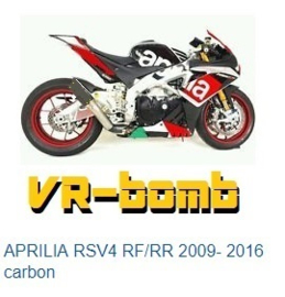 uitlaat VR-Bomb CARBON  Aprilia RSV4R 10-16