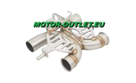 uitlaat Viper (katvervanger) RVS linkpijp Triumph  `10-`19