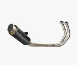uitlaat Viper (katvervanger) RVS linkpijp Yamaha MT-07 / FZ-7 / R7 2014-2024