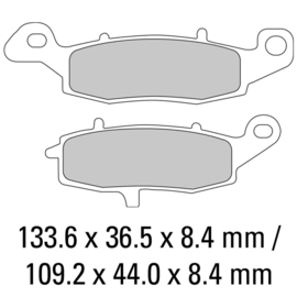 Remblok set Kawasaki / Suzuki