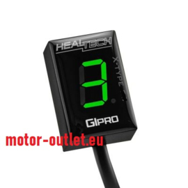 Gear Versnellings indicator GIpro voor Kmtellerkabel aandrijving  groen 0f rood