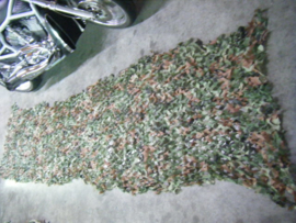 camouflage net / schaduwdoek groen 4m x 1,5m