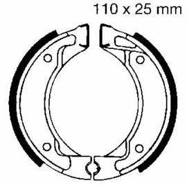 Remblok Schoen set yamaha dt / pw / fs1 / sr