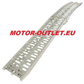 Oprijplaat aluminium 24cm breed  - 225cm lang 350KG max