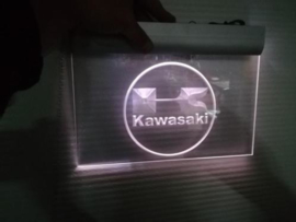 neon bord Kawasaki (gebr marktpl)