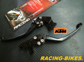 Hendel KTM set (rem & koppelingshendel) TITAX DUKE  & RC 125/200/250/390cc (L72-R65) `13-`22