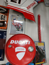 Metal Barrel Design  Ducati (Wand-decoratie)