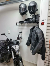 Motorhelm wandsteun PROFI - HelmetHolder - Helmwandhouder - Helmstandaard - Helmsteun - Helmhouder - motorhelmsteun