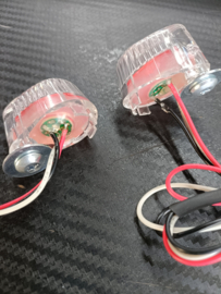 LED achter & remlicht set (L & R) universeel 37mm x 26mm
