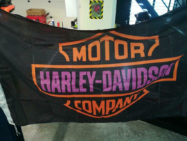 Vlag Harley Davidson Lady XXL (150 x 87cm)