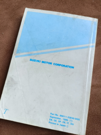 Manual Suzuki GSXR750 SRAD 1996-1997 T