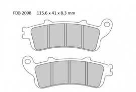 Remblok set Honda FDB2098