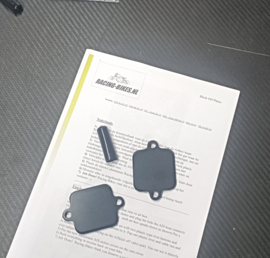 Air Injection Removal Kit for Yamaha AIS Smog Block Off Plates Kit FZ1  FZ6  FZ8  YZF R1  R6