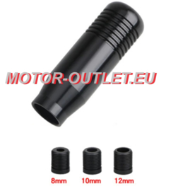 schakel pook knop Aluminium Racing  Black