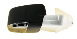 Dodge RAM spiegelkap Rechts (2009-2018) Zwart