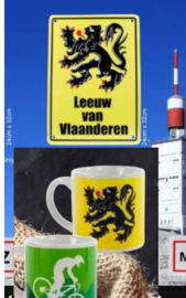 verkeersbord Leeuw van Vlaanderen