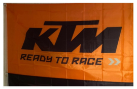 Vlag KTM  XXL (150 x 92 cm)