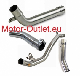 uitlaat Viper RVS linkpijpset (tussenpijpen) set Yamaha XT660R-X