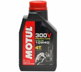olie  Motul 300V factory line10W40 4T 1L