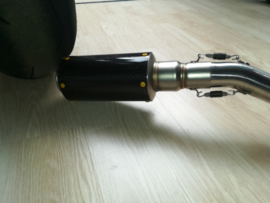 uitlaatdemper set VR-Bomb CARBON  Kawasaki ZX10R 04-05