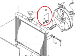 Water Temperatuur Sensor  Suzuki LTA KingQuad .AN, DL, GSX-R