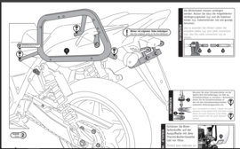 kofferdrager SW-Motech Quick-Lock EVO CB1300  2010->