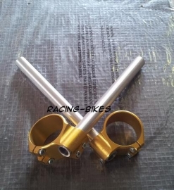 Clipons 58 & 56 mm Aluminium Clip-On Kit GOUD