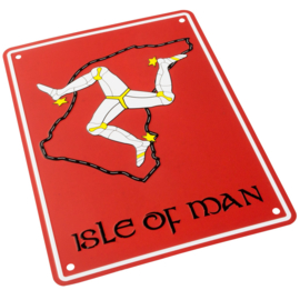 Parkeer Bord   / Parking Signs Isle of man 3D geperst