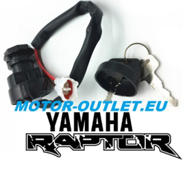 contacslot quad (incl.vochtsleutelhoesje) YFM Raptor 350 660 700 2-draads)