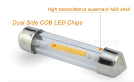 Lamp LED (39mm)  buislamp 260graden