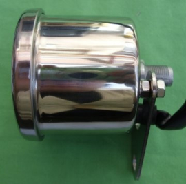 Universal Motor kilometerteller  Chrome  - 240kmh 1: 4