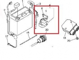 start relais 12 V Yamaha / Suzuki (A)