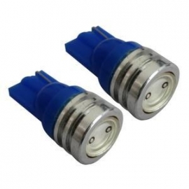 Lamp Led T10 blauw (set 2 stuks)