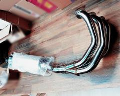 uitlaat Viper RVS linkpijp bochtenset Yamaha MT-09 / FZ-09 /  Xsr900  `14 -`21