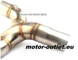 Uitlaat Viper linkpipe Benelli 600 TNT BN BJ (2 dempers)