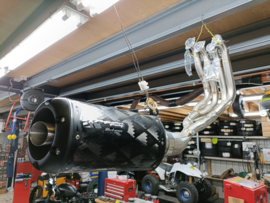 uitlaat TwoBrothers RACE-systeem (incl. Dekat) 60mm race bochtenset BMW S1000 R/RR `10-`14