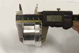 uitlaat Viper ALU 50mm naar 54mm  verloop dempermaat