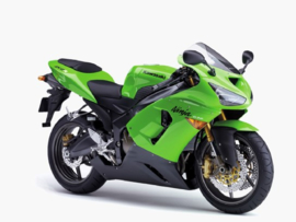 seat cover groen ZX6R 05-06