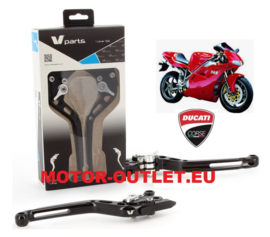 Hendel Ducati set (Rem  & Koppelingshendel) Vparts 748 - 916 - 750 -900s -Monster (L13-R12)