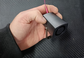 mini waarschuwing signaal "sirene" 12V  -  80db