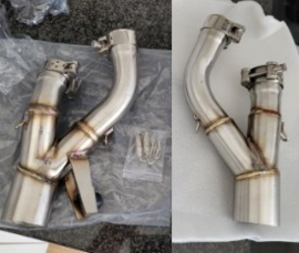 uitlaat Viper linkpipe Yamaha Vmax 1200 1984-2007