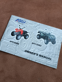 Manual Adly ATV-50 RS-RU