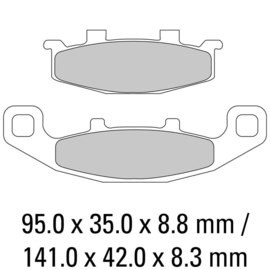 Remblok set Kawasaki / Suzuki