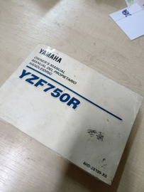 Manual Yamaha YZF750R  1993-....
