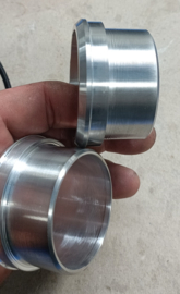 uitlaat Viper ALU 50mm naar 54mm  verloop dempermaat