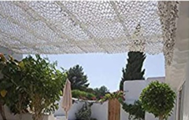 camouflage net / schaduwdoek groen 4.00m x 4.00m