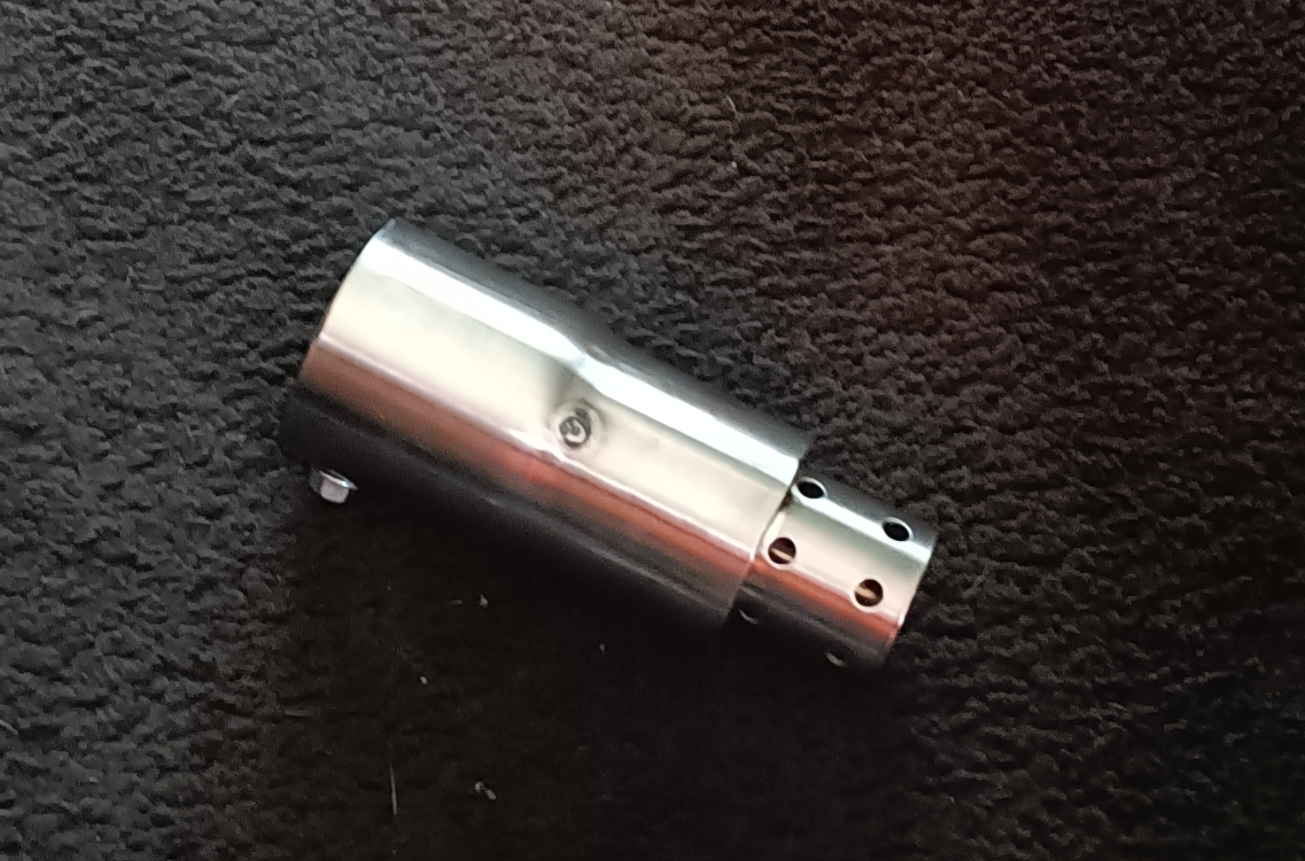 uitlaat DB-killer 57 mm  'Straight Short'