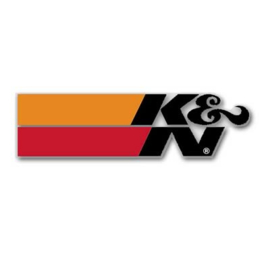 sticker K&N logo 11cm