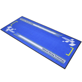 Garage Mat / Milieu Mat MotoGP  bleu Serie 4