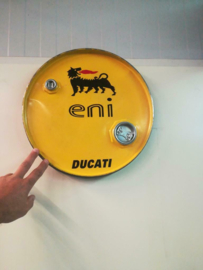 Metal Barrel Design  Ducati ENI (Wand-decoratie)